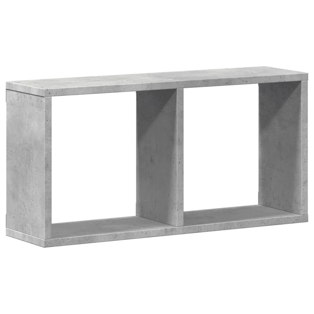 étagère murale blanc en 3 parties carrés 100x16x30 cm - 60 x 16 x 30 cm 3