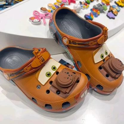 Crocs cars enfants & adulte camionnette marron de film Disney -