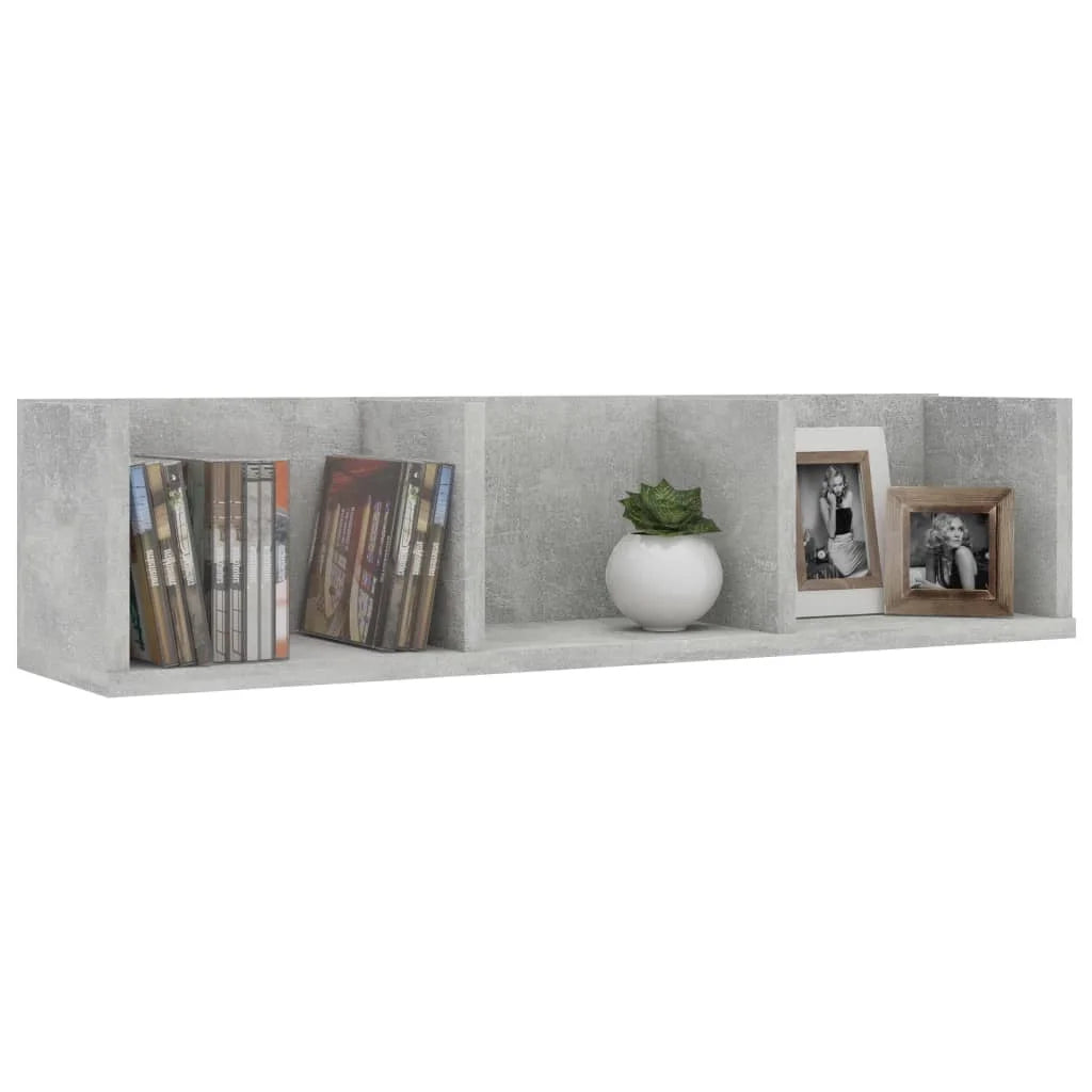 étagère murale bois en 3 parties 75x18x18 cm -