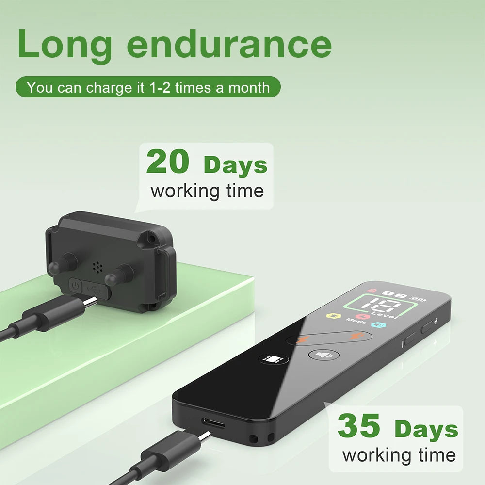 collier anti aboiement rechargeable -