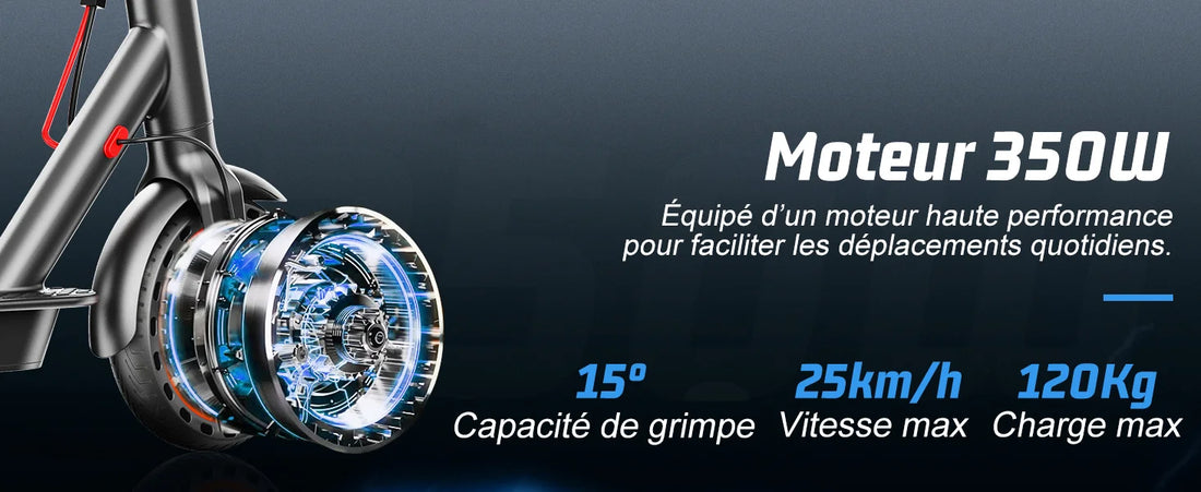Trottinette électrique adulte Todimart avec APP Mobile  25km/MAX