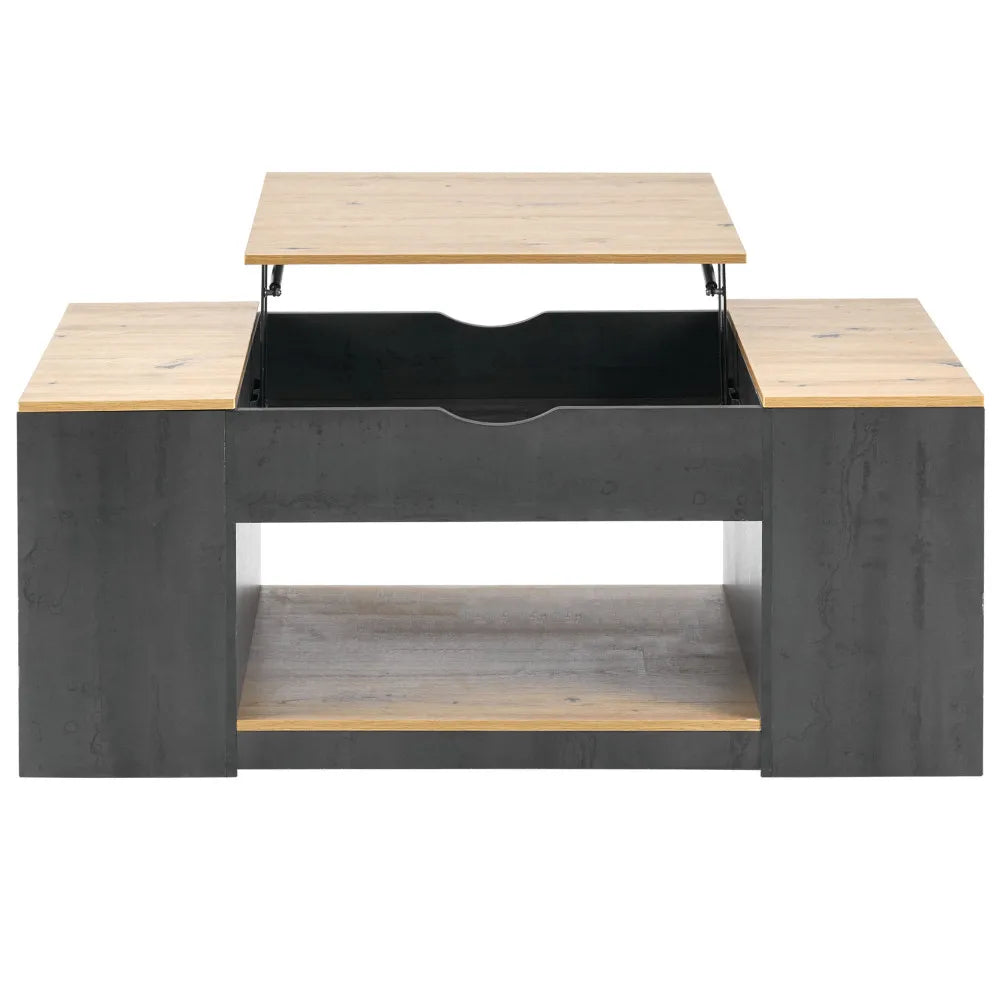 Table basse coffre moderne avec élévation possible 109cm -
