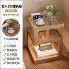 Table de nuit moderne en bois de luxe tendance - 40x40x54