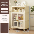 Meuble de rangement étroit en bois -