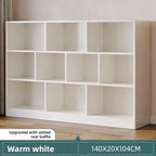 Meuble de rangement salle de bain pas cher multi compartiments - J-140CM Blanc