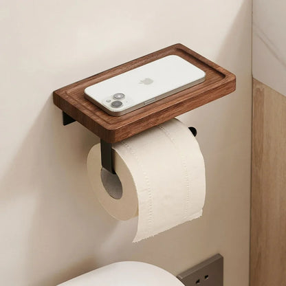 étagère bois wc et salle de bain - G