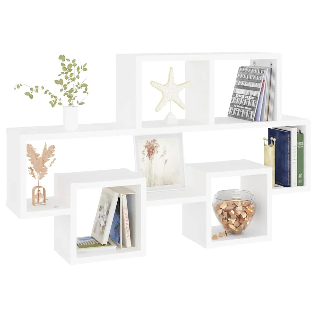 étagère murale salon 82x15x51 cm -