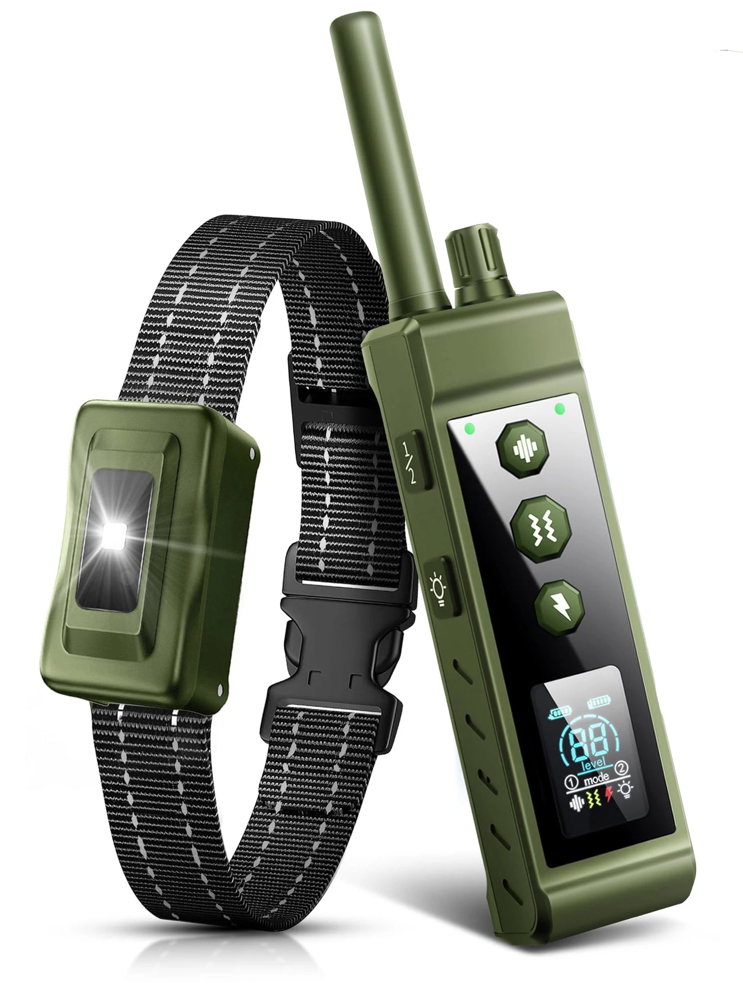 collier anti aboiement avec télécommande ajustable -