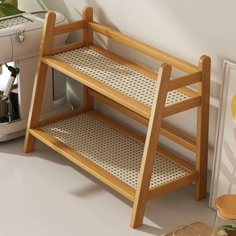 Étagère café en bois originale -
