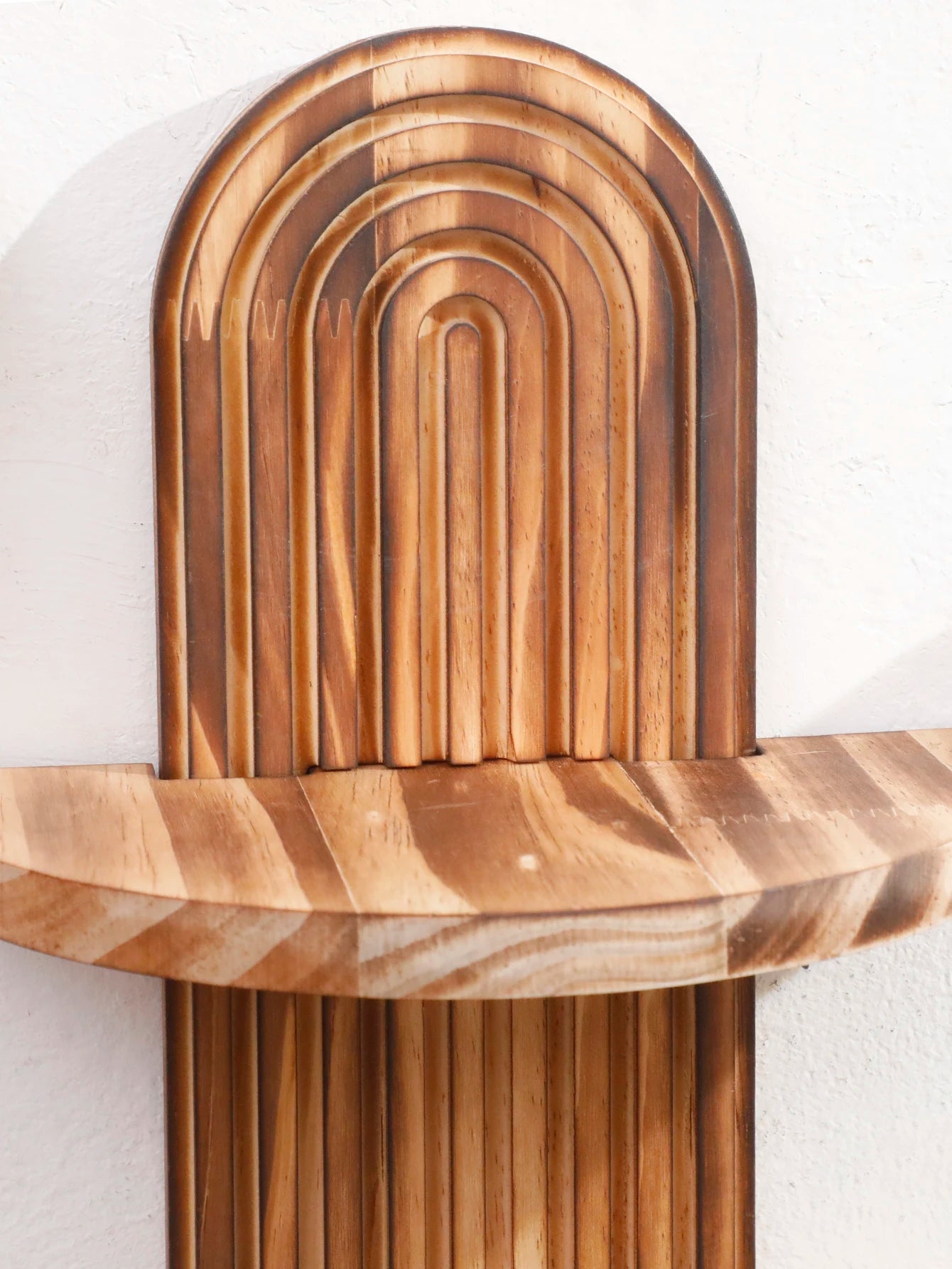 étagère bois ancien 1 pièce bohoo -