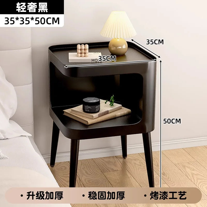 Table de nuit minimaliste blanc 1 pièce - H