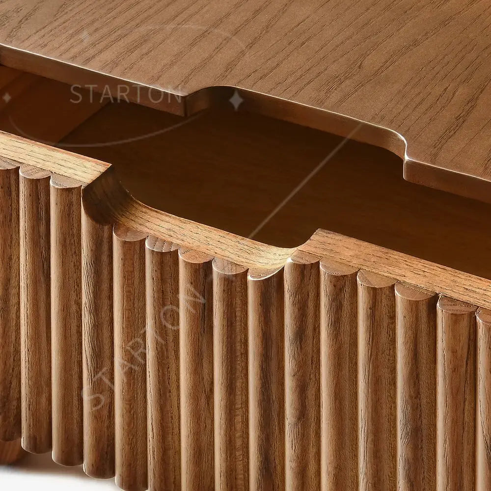 Table basse moderne de luxe en bois de qualité -