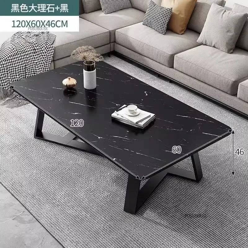 Table basse basse et épurée pour salon - C-120cm