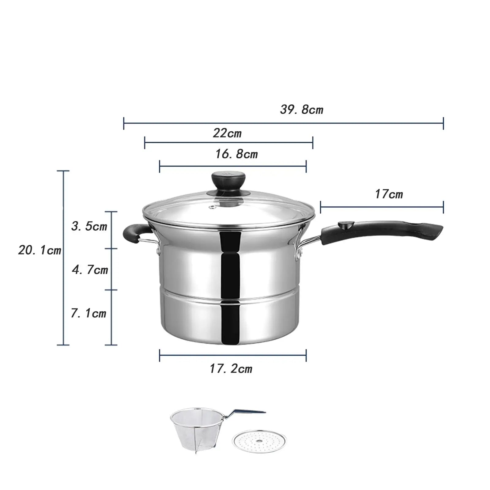Casserole inox pour hôtel & restaurant -