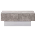 Table basse modulable sur le coté - Gris Table basse