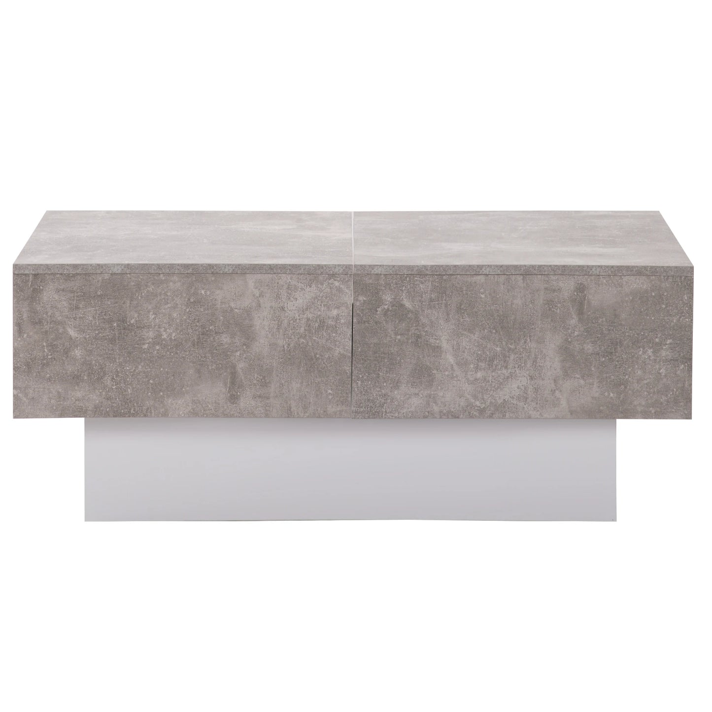 Table basse modulable sur le coté - Gris Table basse