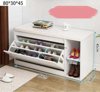 Meuble à chaussure banc premium - G