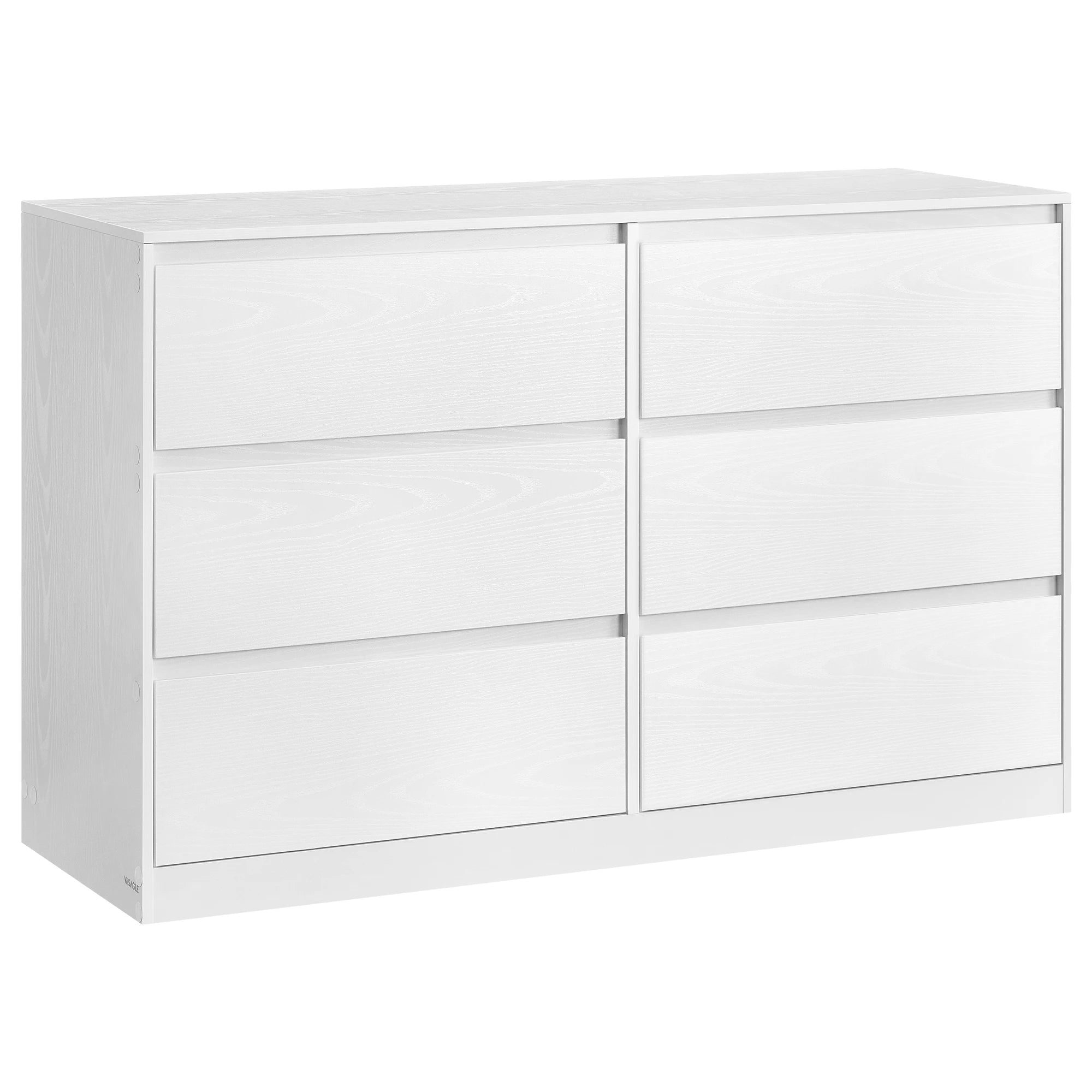 Meuble de rangement bas et long 40 x 119.4 x 75 cm, - Blanc neige Meuble de rangement
