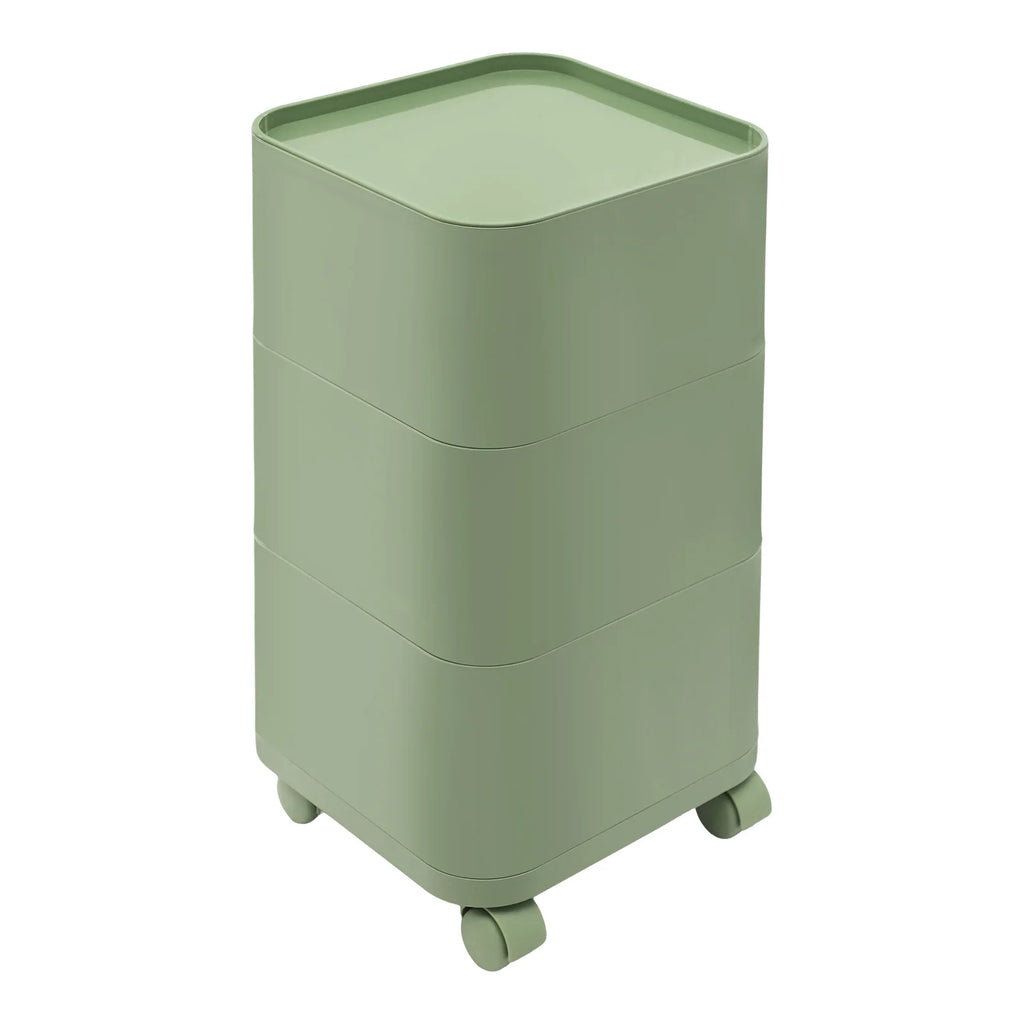 Table de chevet 3 niveaux en ABS -