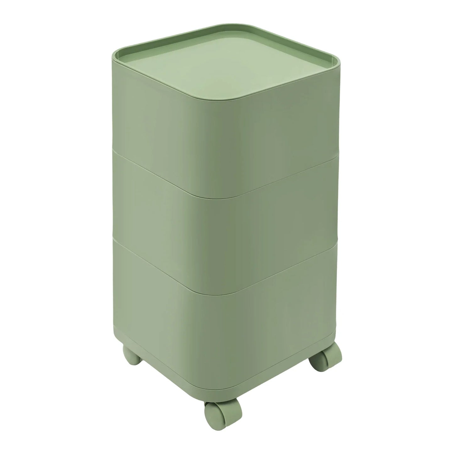 Table de chevet 3 niveaux en ABS -