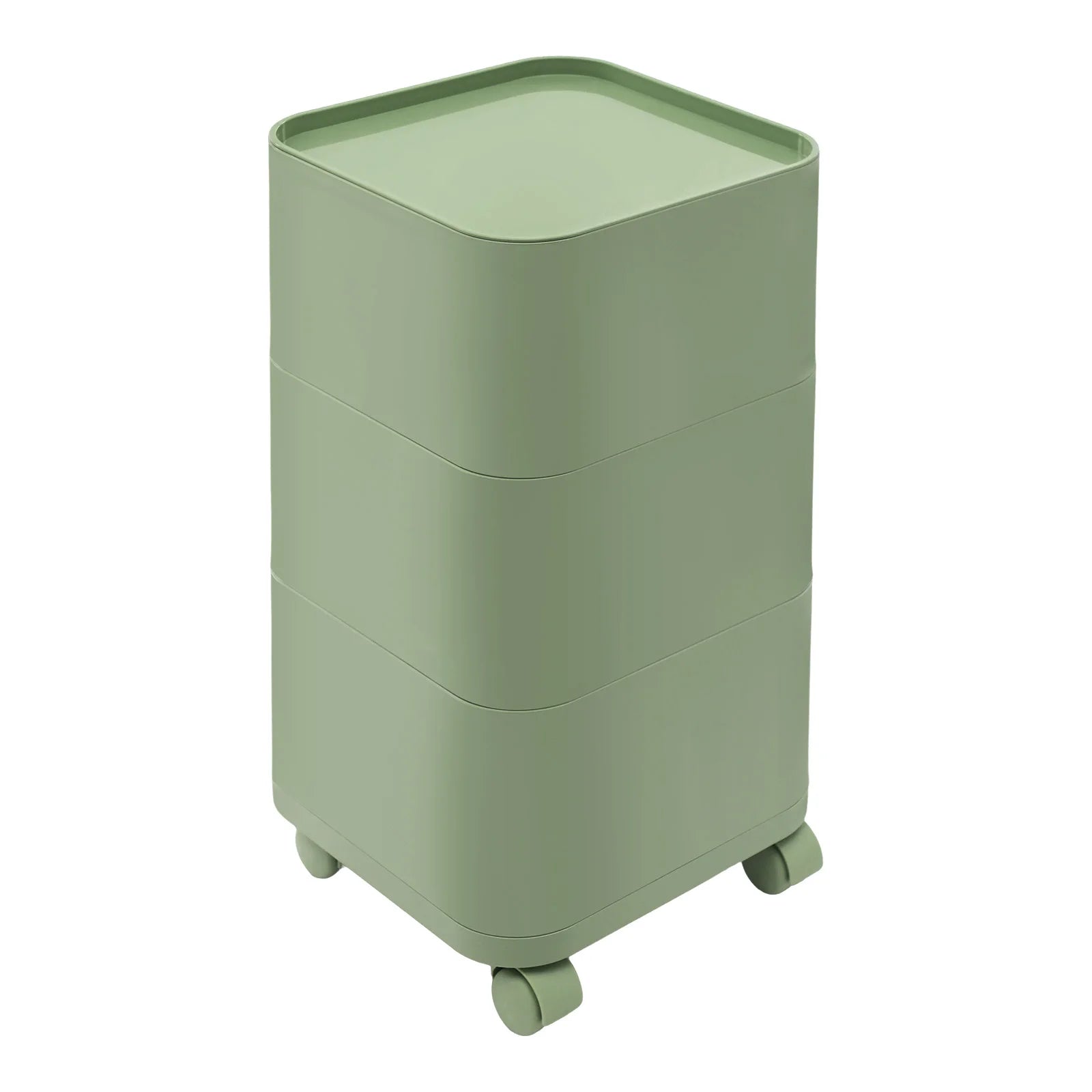 Table de chevet 3 niveaux en ABS -