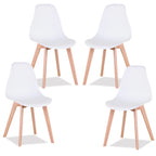 Lot chaise salle à manger 4 pièces ensembles -