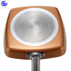 Poêle céramique antiadhésif carré -