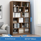 Meuble de rangement en bois multi niveaux -