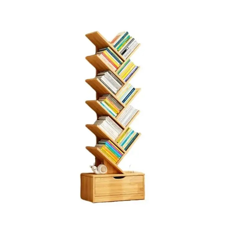 Étagère d'angle bois de luxe -