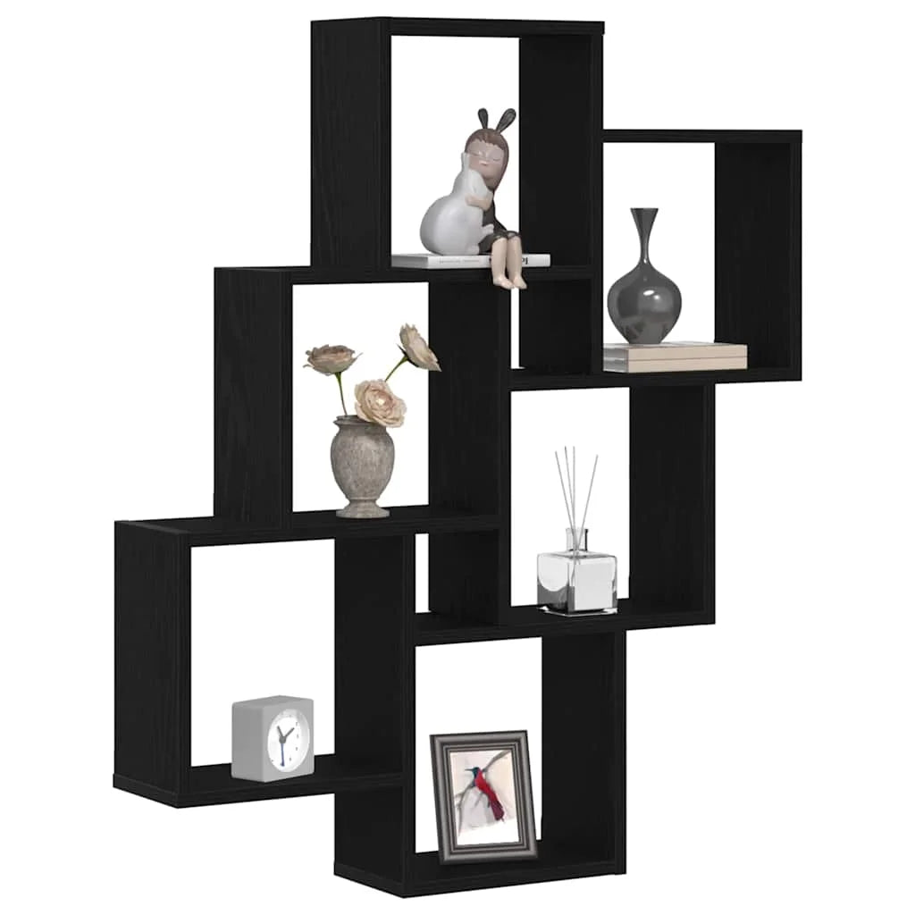 étagère murale design moderne 78x15x93 cm -