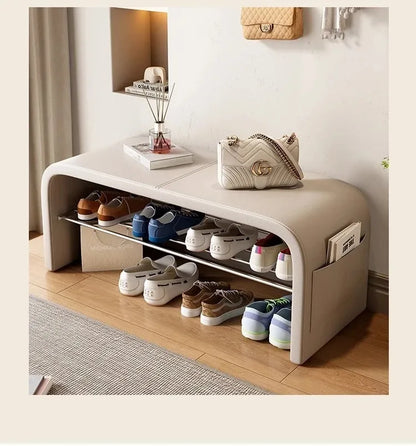 Meuble à chaussure banc de luxe -