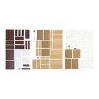 Table de nuit original en bois de 32*30*41cm -