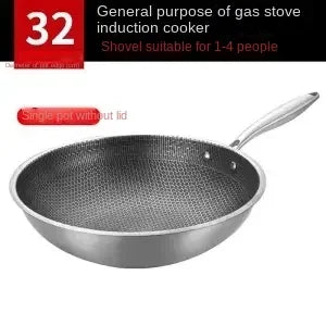 Poêle inox pro allemand premium - A 32CM simple face