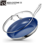 Poêle inox professionnel -