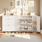 Meuble à chaussure dispositif anti basculement -