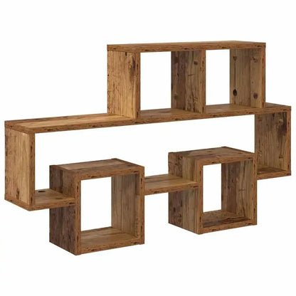 étagère murale salon 82x15x51 cm - Marron B
