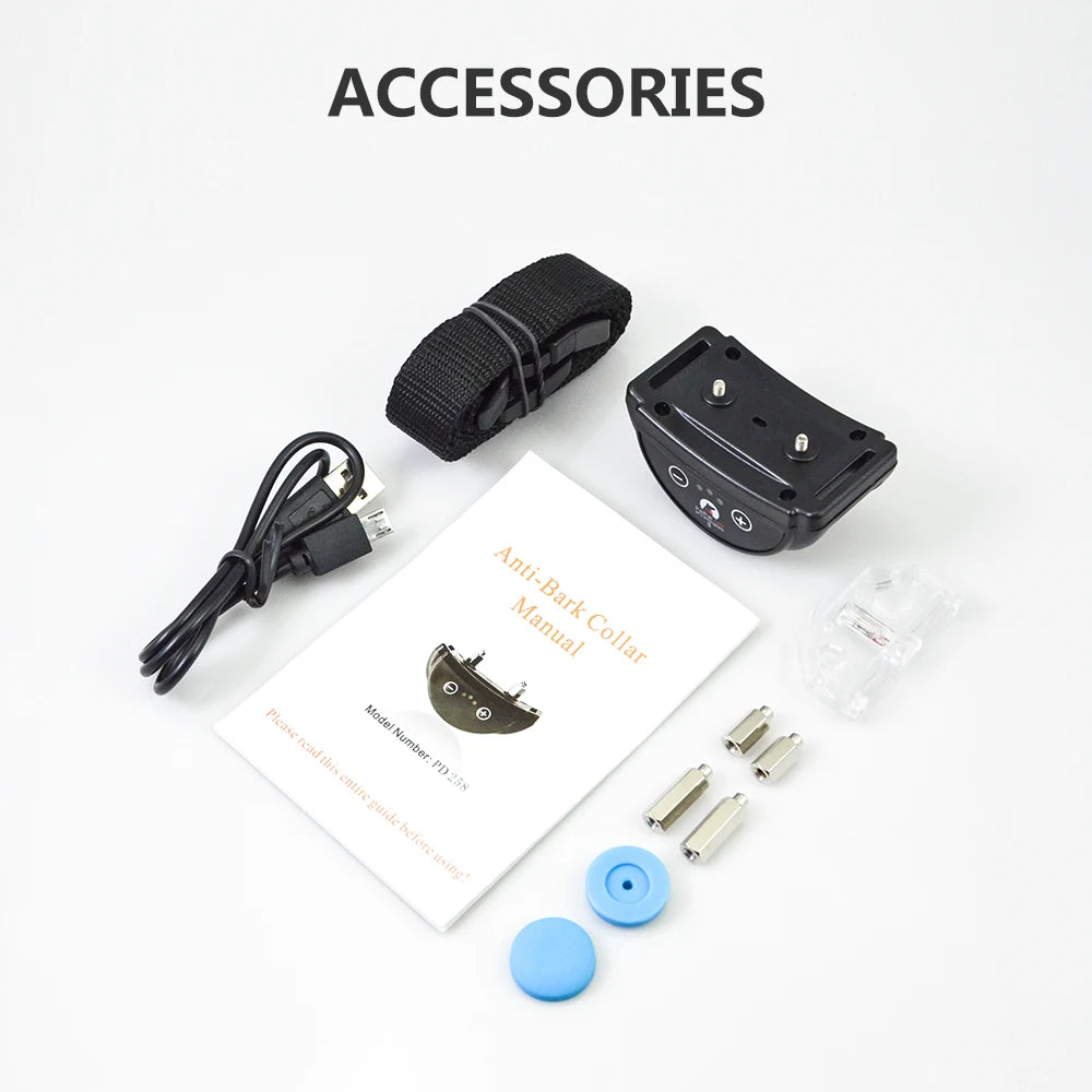 collier anti aboiement électrique tendance -