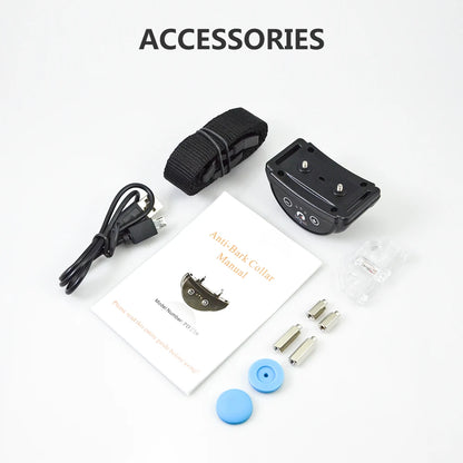 collier anti aboiement électrique tendance -