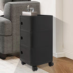 Table de chevet 3 niveaux en ABS -