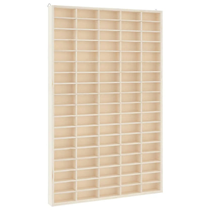 étagère murale vitrine marron - Marron F