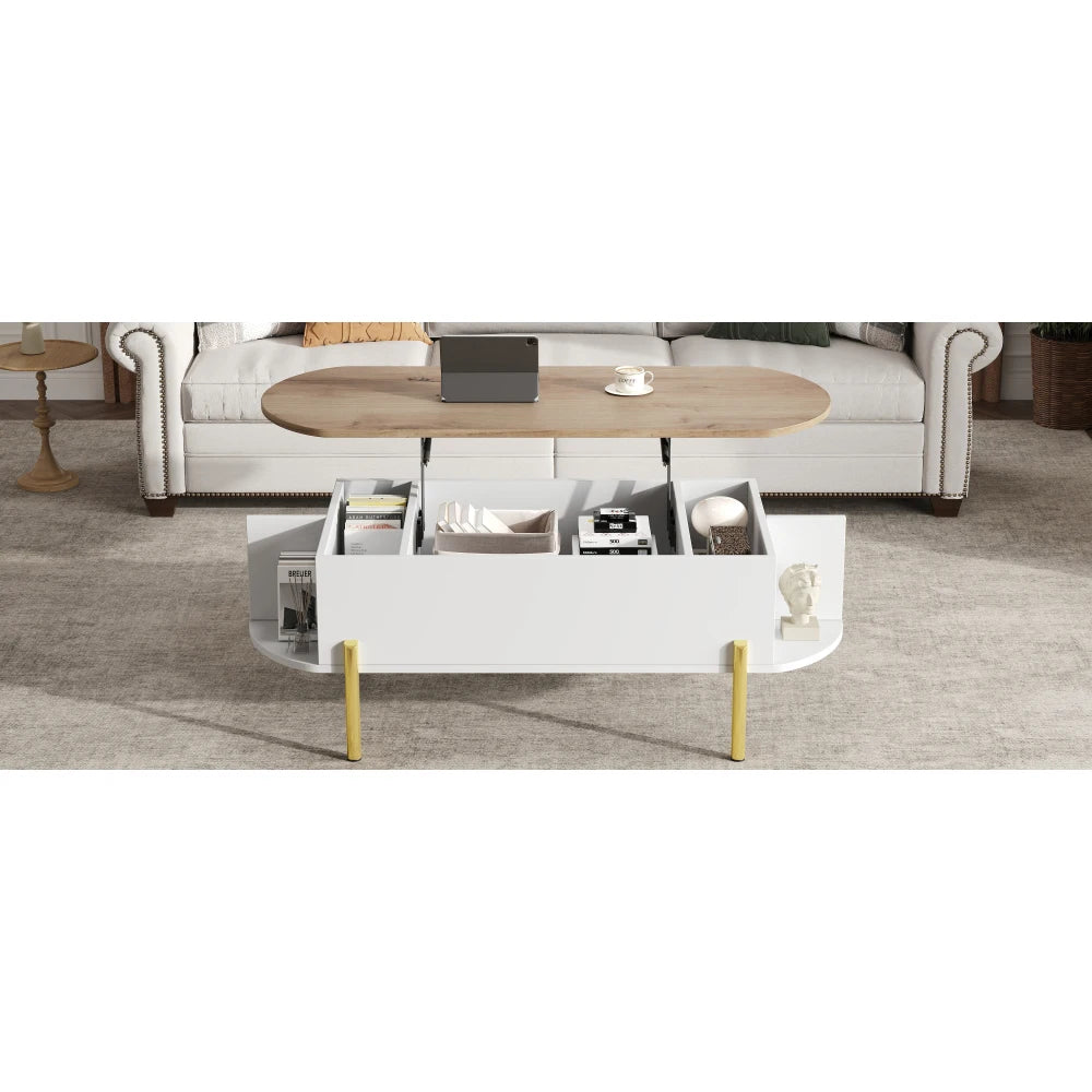 Table basse plateau relevable moderne -