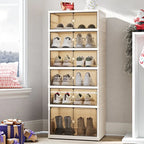 Meuble à chaussure anti poussière pour la maison -