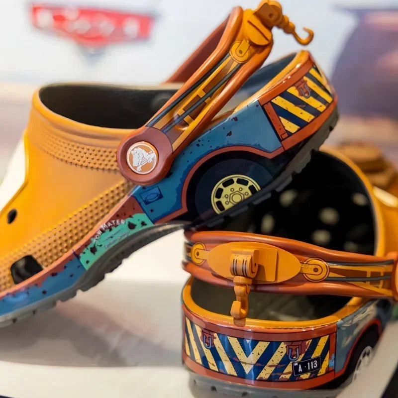 Crocs cars enfants & adulte camionnette marron de film Disney -