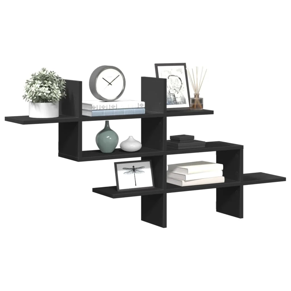 étagère murale fixation invisible 124.5x18x60.5 cm -