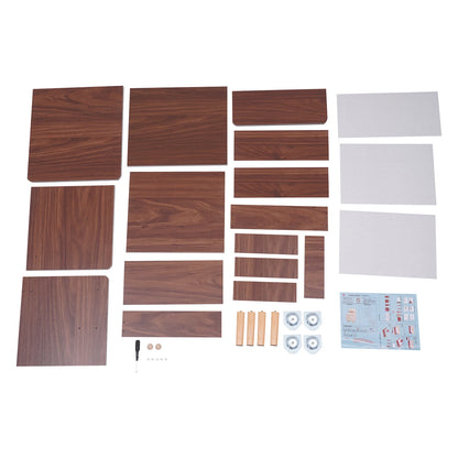 Table de nuit bois massif compacte -