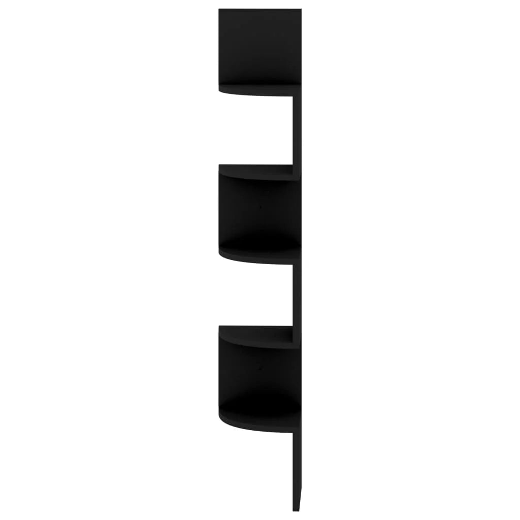 étagère murale d'angle 19x19x123 cm -