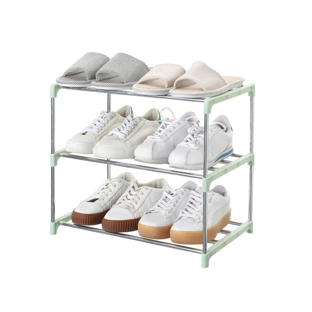 Étagère chaussures style moderne - Vert