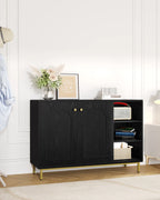 Meuble de rangement pas cher disponible en noir et blanc -