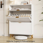 Meuble à chaussure dispositif anti basculement -