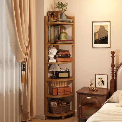 Étagère d'angle à poser triangulaire -